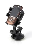 902 - Autohalterung Universal KFZ Halterung 360 Grad Schwenkbar f&uuml;r Apple Iphone 3G & 3GS / Samsung / Google Phone / Nokia / LG / Sony Ericsson / Blackbarry / HTC & gratis Schutzfolie f&uuml;r das Iphone 3G & 3GS
