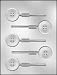 CK Products 1-3/4-Inch Button Sucker Chocolate Mold
