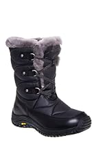 Big Sale Best Cheap Deals UGG Australia Lorien Low Heel Moc Toe Lace Up Winter Boot - Black 6(M) US