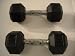 20 lb. Rubber Encased Hex Dumbbells (Pair)
