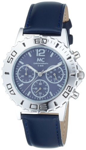 MC Damenarmbanduhr Chronograph Lederband 26377
