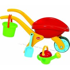 GOWI 558-74 - Design Schubkarren Set - 4 teilig (farblich sortiert)