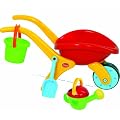 GOWI 558-74 - Design Schubkarren Set - 4 teilig (farblich sortiert)