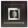 Bronze Buddha Head Shadow Box