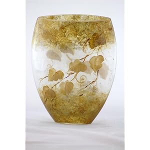 41tQU7XPEXL. SL500 AA300  Great Gift Idea !!! Beautiful Scenery Hand Blown Art Glass Vase