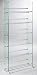 TransDeco Glass CD DVD Rack Image