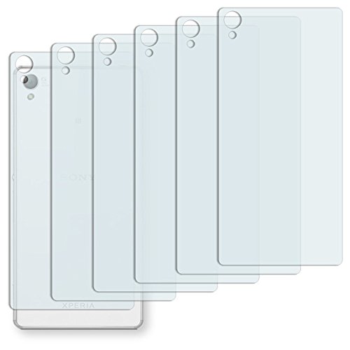 6x Golebo Anti-Glare screen protector for Sony Xperia Z3 reverse (Anti-Reflex, Air pocket free application, Easy to remove)