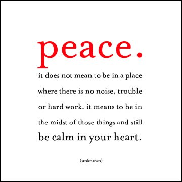 Quotable Peace Holiday Cards 10-Pk