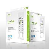 IPEVO FR-33.1 USB Handset for Skype- White (Pack of 2)
