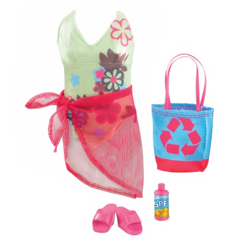 Fisher-Price Dora Links Doll Fashion Pack - Recycling at the Beach