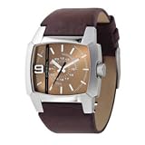 Diesel - Quartz Brown Leather with Brown Dial Men's Watch - DZ1132