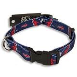 Washington Capitals Adjustable Dog Collar Size Small 10"-14"