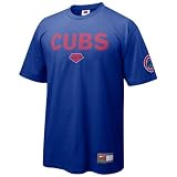 Nike Chicago Cubs Royal Blue 2008 Practice T-shirt