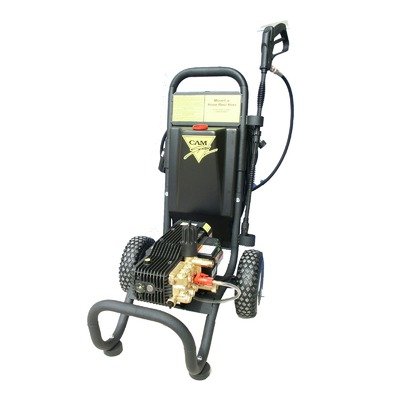 1450 PSI Cold Water Electric Tube Cart Pressure Washer with Electric Cut-Out Thermal Relief