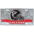 Atlanta Falcons Zinc License Plate - NFL Football Fan Shop Sports Team Merchandise