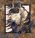 Bigfork Bay Toni Whitney Spring Storm Wild Horse Fusible Applique Quilt Pattern