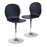 Spectrum Set of 2, Swivel, Shell Chair, Faux Leather, RTA