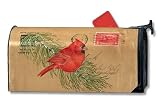 Mailwraps Holiday Cardinal Mailwrap