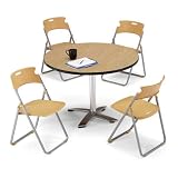 Flip-Top Nesting Table and Chair Set - 5 pc.