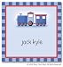 Tiny Train Sticker by Stacy Claire Boyd