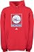 Philadelphia 76ers adidas Full Primary Logo Hooded Sweatshirt - X-Large