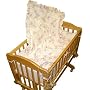 Lambs and Ivy Vintage Baby Cradle Set