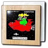 Review 3dRose LLC  / Alien Midlife Crisis - 6 Inch Tile Napkin Holder