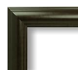 10 x 13 , 10x13 Brown picture frame with glass, backing, and hanging hardware