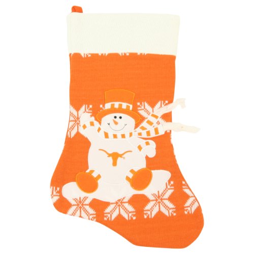 Texas Longhorns Holiday / Christmas Stocking (Measures 21