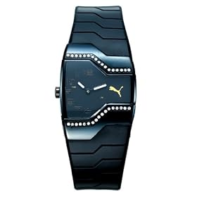 Puma Women's Sportlifestyle Collection Enticement Crystal Accented Watch #PU000422002
