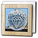 Retro Diamond Sign by Angelandspot - 6 Inch Tile Napkin Holder