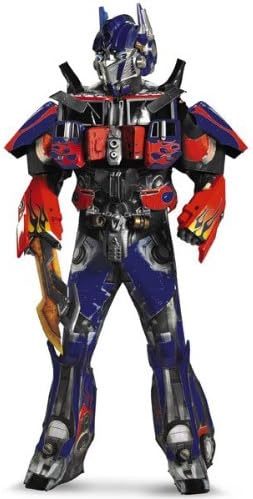 Mens Theatrical Quality Transformers Movie 3 Optimus Prime Costume