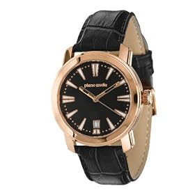 Pierre cardin - PC102551S03 - Montre Homme - Quartz - Analogique - Bracelet cuir Noir