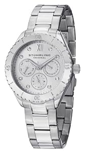 Stuhrling Original Women's 549.01 Regent Gala Quartz Multifunction Stainless Steel Watch