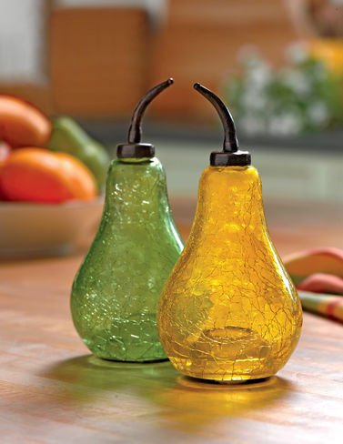 Green Pear Fruit Fly Trap with 3 Lures