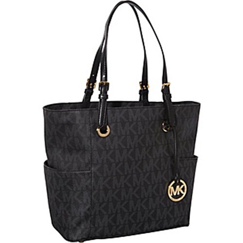 Michael Kors Jet Set Women's Medium Tote Handbag Bag Signature Purse