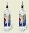 Artworks olive oil bottle ~ Cobalt Blue Collection ~ set of 2 bottles code 473