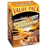 Pure Protein Chocolate Peanut Butter Value Pack bars, (Pack of 2)