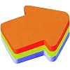 Post-it Arrow Shaped Notes Pad of 225 Sheets Neon Orange and Green Ref 2007A