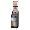 オークス ＬＰストッカー  LPS390 ブラック