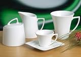 Tasse Kaffee Tasse/Teller 6 Stück Flirt FANTASTIC Porzellan