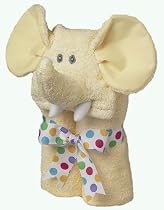 Mullins Square Elephant Tubbie Hooded Towel