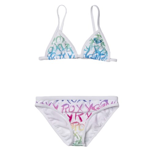 Roxy M&auml;dchen Bikini Small Multico Type Lowrider, wht jazzy, 140, XMTSM053-