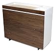 Spot On Square Roh Changing Tray, Walnut/White