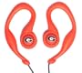 Koss 330 University of Georgia SportClip Earphones with Wind Up Storage Case for MP3, CD, DVD Players (Red Case)