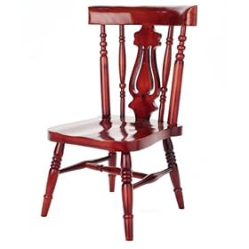 Wooden Chair 13.5 Wooden Furniture Duck House by Duck House Doll Furniture