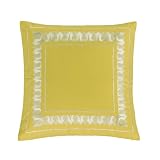 Echo Jaipur Euro Sham - Yellow - 26x26