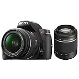 Sony DSLR DSLR-A390L 14.2MP Digital SLR Camera With 18-55/55-200MM II Lense ....