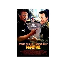 Professionally Framed Showtime Original Movie Poster Robt DeNiro Eddie Murphy - 27x40 with RichAndFramous Black Wood Frame