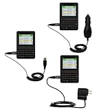 Deluxe Kit for the Peek GetPeek Pronto includes a USB cable with Car and Wall Charger - uses Gomadic TipExchange Technology